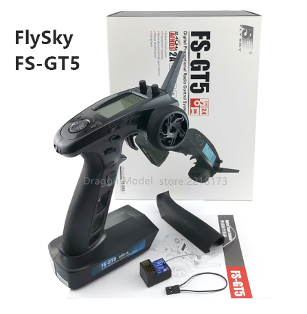 Drone Battery Strap - FlySky FS-GT5 con receptor FS-BS6 6CH