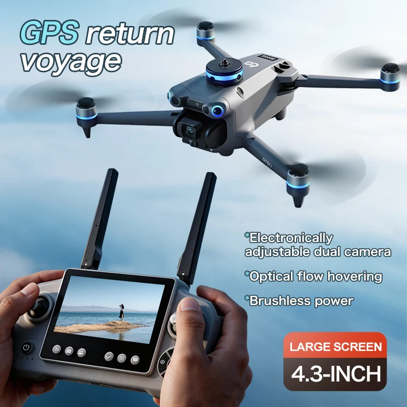 Dron con Cámara GT60 4K/6K/8K  - Drone Gps Mount reseña y precio