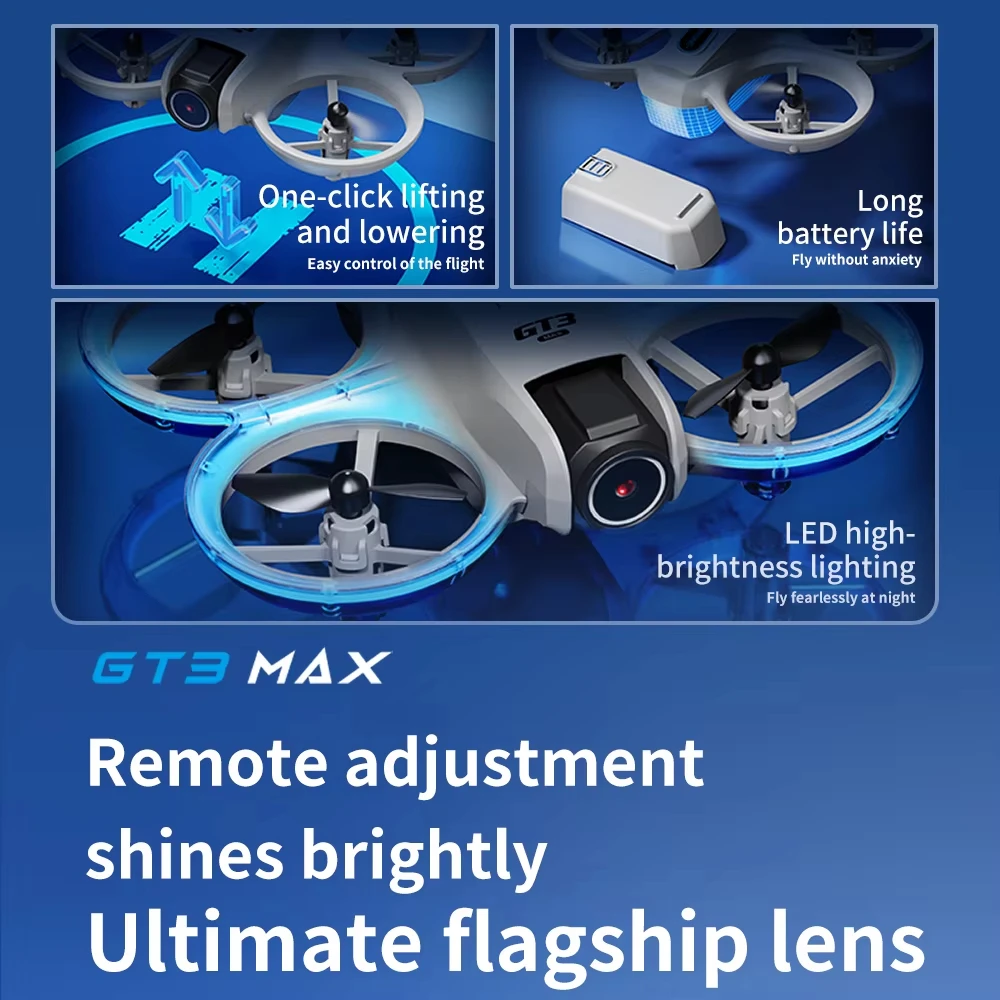 Dron GT3 Max con GPS y flujo ó - Drone Gps Mount reseña y precio